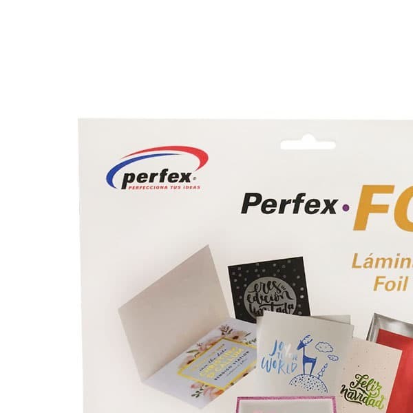 FOIL MULTICOLOR 216X280MM PAQUETE C24 LAMINAS PERFEX